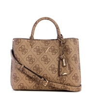 GUESS MERIDIAN 2 Handtasche mit Schulterriemen MILCH-LOGO - Damentaschen - 1