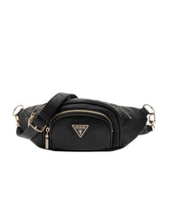 GUESS WILDER Bauchtasche mit Vordertasche SCHWARZ - H&uuml;fttaschen - 1