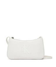 CALVIN KLEIN BOLD MONOGRAM Mini-Schultertasche Wei&szlig;es Steinkraut - Damentaschen - 1