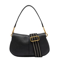 GIANNI CHIARINI HELENA ROUND Handtasche mit Schulterriemen aus Leder Schwarz - Damentaschen - 1