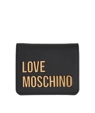 LOVE MOSCHINO BOLD LOVE Mittlere Geldb&ouml;rse Schwarz - Brieftaschen Damen - 1