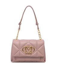 LOVE MOSCHINO EMBOSSED Umh&auml;ngetasche rosa - Damentaschen - 1