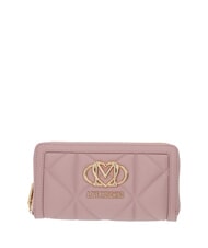 LOVE MOSCHINO EMBOSSED Rei&szlig;verschluss-Geldb&ouml;rse rosa - Brieftaschen Damen - 1