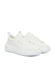 ARMANI EXCHANGE SUPER Ledersneakers strahlend wei&szlig; - Damenschuhe - 1