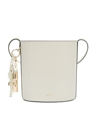 FURLA ROXIE Ares Leder-Schultertasche CREME - Damentaschen - 1