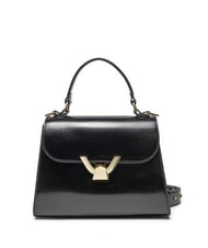 COCCINELLE DEW SHINY CALF Handtasche mit Schulterriemen Schwarz - Damentaschen - 1