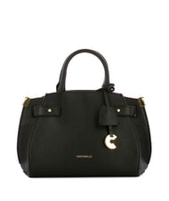 COCCINELLE KLICHE Mini-Handtasche mit Schulterriemen Schwarz - Damentaschen - 1