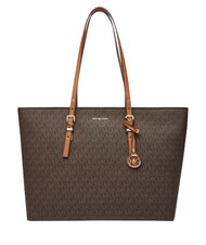 MICHAEL KORS QUINN Leder-Schultertasche Brn/Eichel - Damentaschen - 1