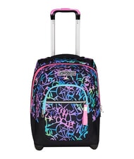 SEVEN SPRINKLING 2-r&auml;driger Trolley-Rucksack, fest fuchsiafluo - Rucks&auml;cke mit Trolleyfunktion - 1