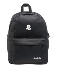 INVICTA NEW WAY Rucksack mit zwei F&auml;chern Schwarz - Rucks&auml;cke f&uuml;r Schule &amp; Freizeit - 1