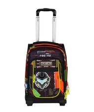 MITAMA FLUO BATTLE 2-r&auml;driger Trolley-Rucksack, fest montiert cmi8 - Rucks&auml;cke mit Trolleyfunktion - 1