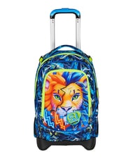 SJGANG CUCCIOLI Abnehmbarer 2-Rad-Trolley-Rucksack KIEFERNNADEL - Rucks&auml;cke mit Trolleyfunktion - 1