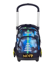SEVEN WRITE DOWN 3-r&auml;driger Trolley-Rucksack, abnehmbar Metall - Rucks&auml;cke mit Trolleyfunktion - 1
