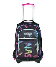SEVEN OPTICAL SHADE GIRL 3-r&auml;driger Trolley-Rucksack, abnehmbar Schwarz - Rucks&auml;cke mit Trolleyfunktion - 1