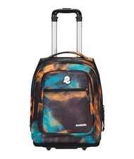 INVICTA BUMP FANTASY 2-Rad-Trolley-Rucksack rauchiges Orange - Rucks&auml;cke mit Trolleyfunktion - 1