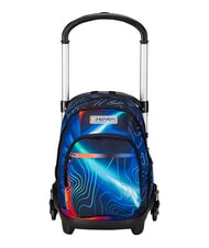 SEVEN MAPSET BOY 3-r&auml;driger Trolley-Rucksack, abnehmbar blautief - Rucks&auml;cke mit Trolleyfunktion - 1