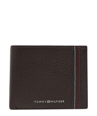 TOMMY HILFIGER TH CENTRAL Geldb&ouml;rse mit Kartenhalter, aus Leder Kaffeebohnen - Brieftaschen Herren - 1