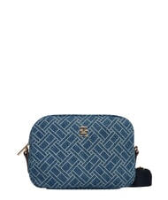 TOMMY HILFIGER POPETTE Mini-Schultertasche blauer Denim - Damentaschen - 1
