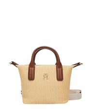 TOMMY HILFIGER POPETTE Handtasche mit Schulterriemen Sand-Mono - Damentaschen - 1
