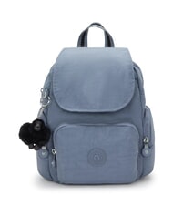 KIPLING CITY ZIP MINI Kleiner Rucksack mit Klappe blauer Stein - Damentaschen - 1