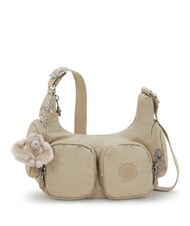 KIPLING RIKKA MINI Umh&auml;ngetasche charakteristisches Beige mit Pr&auml;gung - Damentaschen - 1