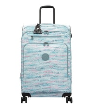 KIPLING NEW YOURI SPIN M Mittelgro&szlig;er erweiterbarer Trolley Palmenbl&auml;tter - Halbharte Trolleys - 1