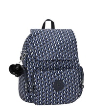 KIPLING CITY ZIP S Rucksack mit mehreren F&auml;chern 3D K Blau - Damentaschen - 1