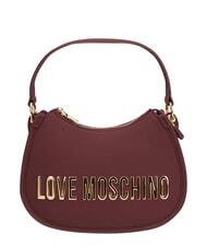 LOVE MOSCHINO BOLD LOVE Handtasche mit Schulterriemen Wein - Damentaschen - 1