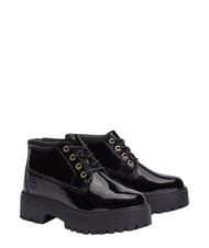 TIMBERLAND STONE STREET Wasserdichter Lederstiefeletten schwarzes Lackleder - Damenschuhe - 1