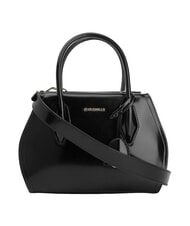 COCCINELLE CAMPIONARIO - LORD SHINY CALF Handtasche mit Schulterriemen Schwarz - Damentaschen - 1