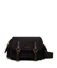 COCCINELLE CAMPIONARIO - CAMPUS PUFFY NY Umh&auml;ngetasche aus Nylon und Leder Schwarz - Damentaschen - 1
