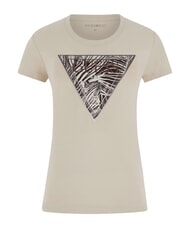 GUESS ZEBRA TRIANGLE Kurzarm-T-Shirt - T-Shirts und Tops f&uuml;r Damen