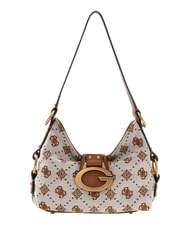 GUESS CAMDEN Umh&auml;ngetasche Cognac / Oliven - Damentaschen - 1