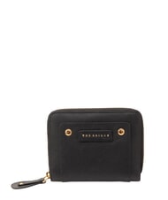 THE BRIDGE CECILIA Kleine Geldb&ouml;rse mit Rei&szlig;verschluss Schwarzes Gold - Brieftaschen Damen - 1