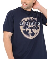 GUESS PATCH LOGO Baumwoll-T-Shirt - Herren-T-Shirts