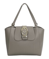 YNOT ROCKER Einkaufstasche mit Schnalle und Nieten Taupe - Damentaschen - 1