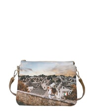 YNOT YESBAG Schultertasche, zwei F&auml;cher romantische Trulli - Damentaschen - 1