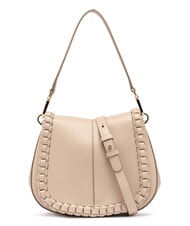 GIANNI CHIARINI HELENA ROUND SPECIAL Schultertasche mit Schultergurt Creme - Damentaschen - 1