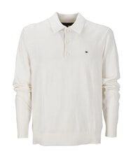 TOMMY HILFIGER TH  Elfenbein - Herren-Polo-Shirts/Herren-Polo-Shirt/Herrenpoloshirt/Herrenpoloshirts - 1