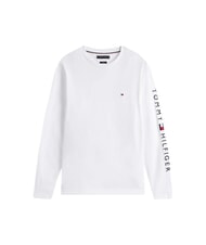 TOMMY HILFIGER TH Lang&auml;rmeliges T-Shirt Wei&szlig; - Herrenpullover - 1