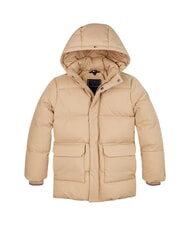 TOMMY HILFIGER TH KIDS Kapuzenjacke klassisches Khaki - Kinder Jacken - 1