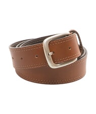 TIMBERLAND DOUBLE STITCHING Verk&uuml;rzbarer Lederg&uuml;rtel - G&uuml;rtel