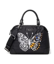 BRACCIALINI KEIRA Tasche mit Anwendungen schwarz/Schmetterling - Damentaschen - 1