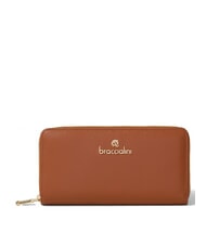 BRACCIALINI BASIC Rei&szlig;verschluss-Geldb&ouml;rse braun - Brieftaschen Damen - 1