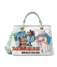 BRACCIALINI CARTOLINE Bahamas Handtasche mit Schulterriemen multi - Damentaschen - 1