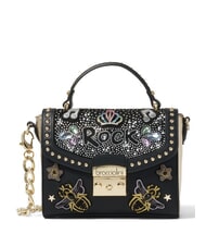 BRACCIALINI ROCK Mini-Handtasche mit Schulterriemen Schwarz - Damentaschen - 1