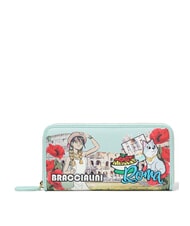BRACCIALINI CARTOLINE Roma Rei&szlig;verschluss-Geldb&ouml;rse multi - Brieftaschen Damen - 1