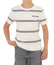 TOMMY HILFIGER KIDS BIMBO Baumwoll-T-Shirt Gelb - Kinder-T-Shirt - 1