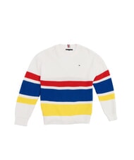TOMMY HILFIGER KIDS BIMBO Baumwollpullover Wei&szlig; - Kinderpullover - 1