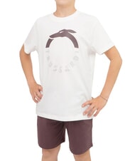TRUSSARDI KANAD T-Shirt + Shorts wei&szlig;e Wolkent&auml;nzerin - Trainingsanz&uuml;ge f&uuml;r Kinder - 1